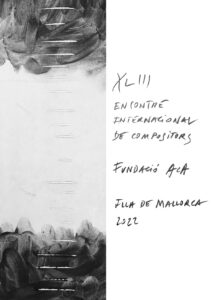 Portada XLIII Encontre Internacional de Compositors