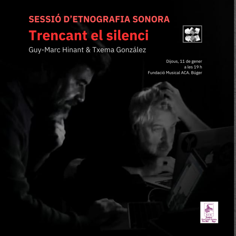 Sessió d'etnografia sonora