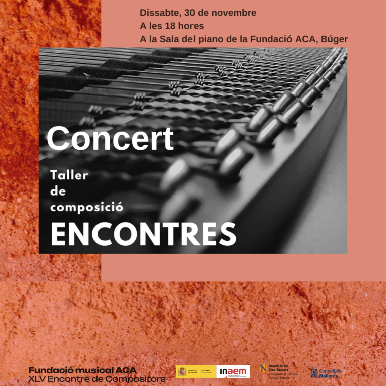 Concert del Taller de Composició Instrumental