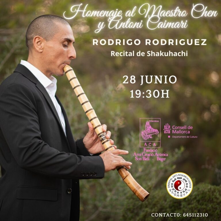Rodrigo Rodríguez, flauta japonesa