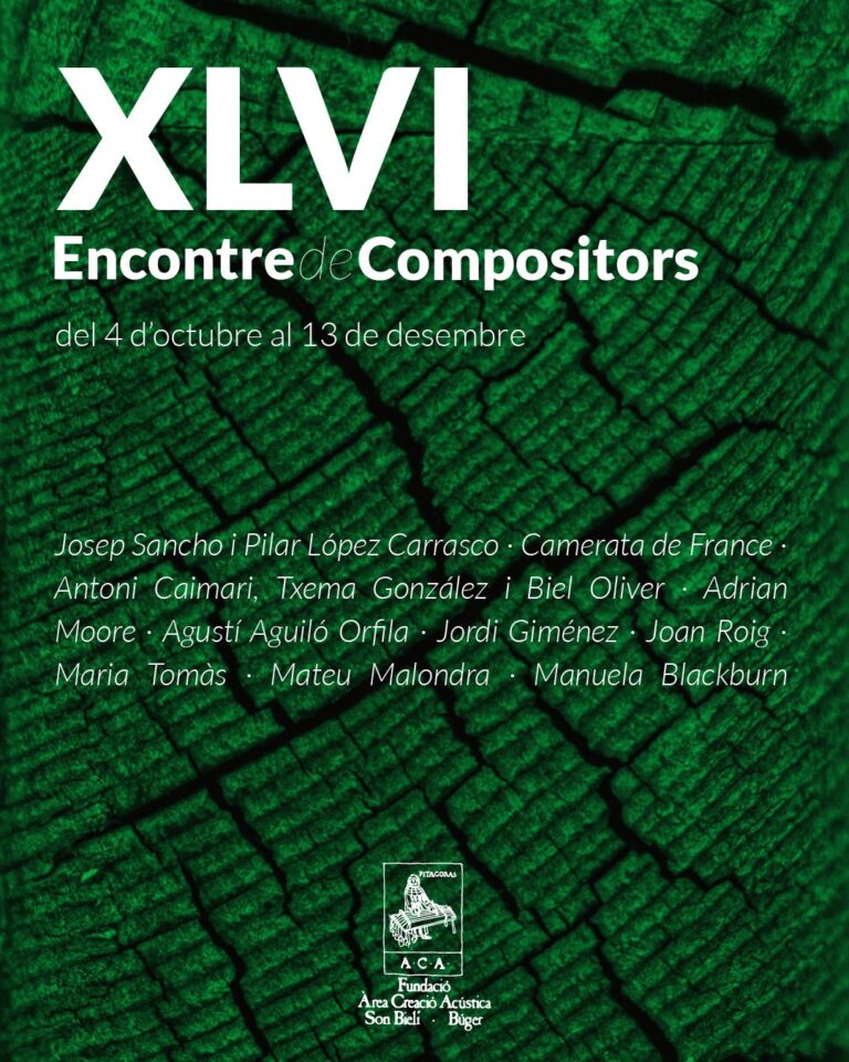 Cartell XLVI Encontre de Compositors