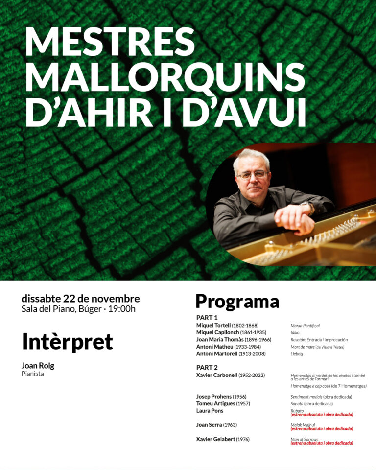 Joan Roig. Mestres d'ahir i d'avui