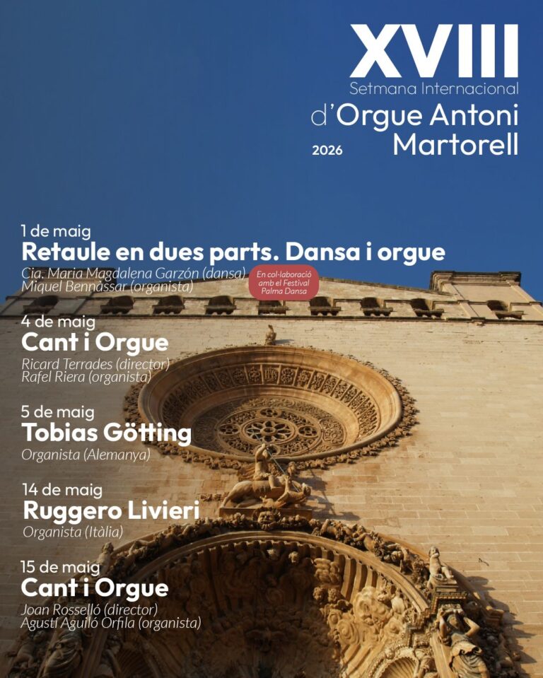 XVIII Setmana Internacional d'Orgue Antoni Martorell