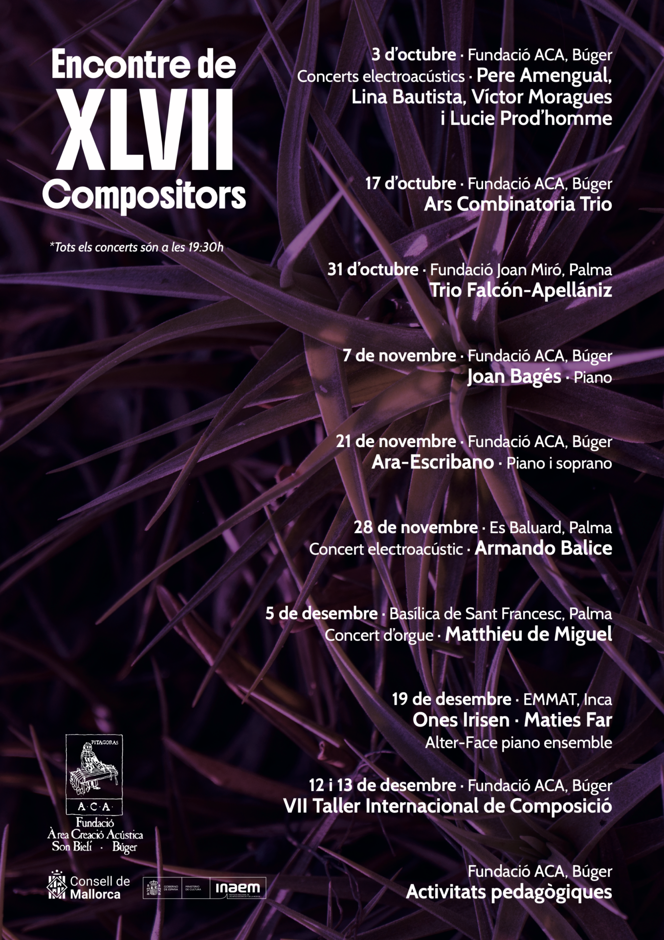 Cartell XLVII Encontre de Compositors