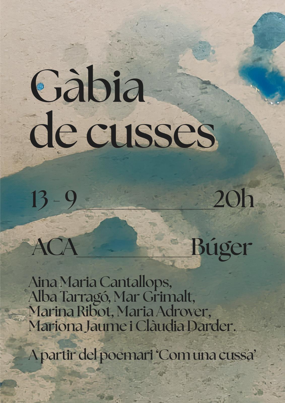 Gàbia de cusses, Clàudia Darder